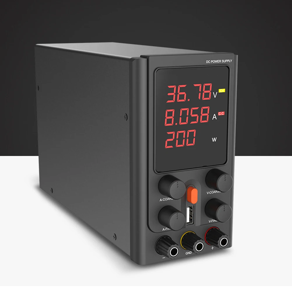 High Precision DC Power Supply 30V/5A KPS305DF Resolution 0.01V/0.001A Adjustable Dual Digital Variable Precision Lab Grade
High Precision DC Power Supply 30V/5A KPS305DF Resolution 0.01V/0.001A Adjustable Dual Digital Variable Precision Lab Grade