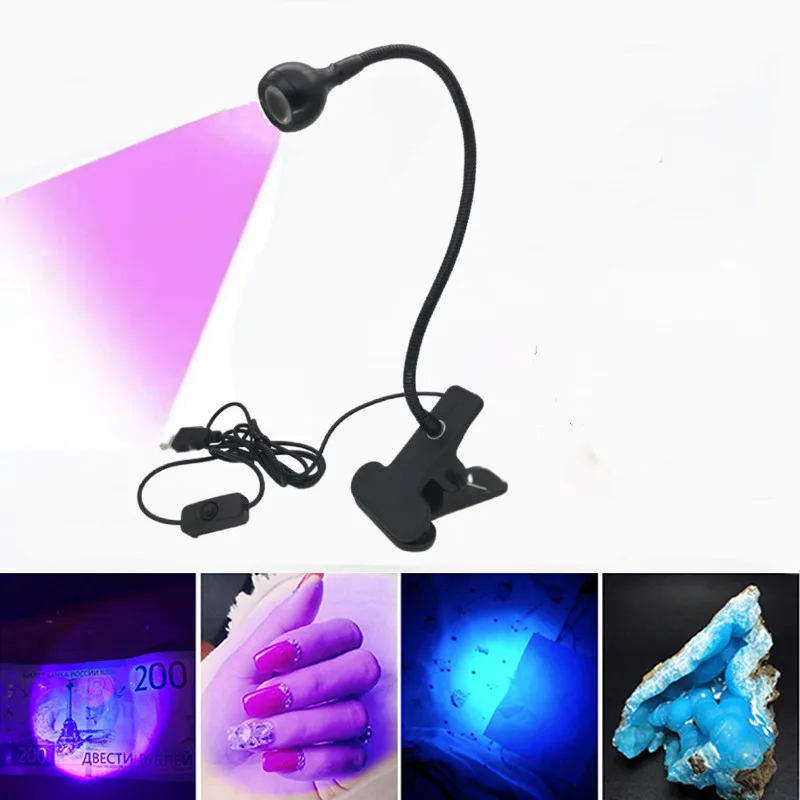 LED Ultraviolet Lights Desk Lampe Uv LED Mini UV Gel Curing Light Nail Dryer for DIY Nail Art for Cash Medical Product Detector
LED Ultraviolet Lights Desk Lampe Uv LED Mini UV Gel Curing Light Nail Dryer for DIY Nail Art for Cash Medical Product Detector