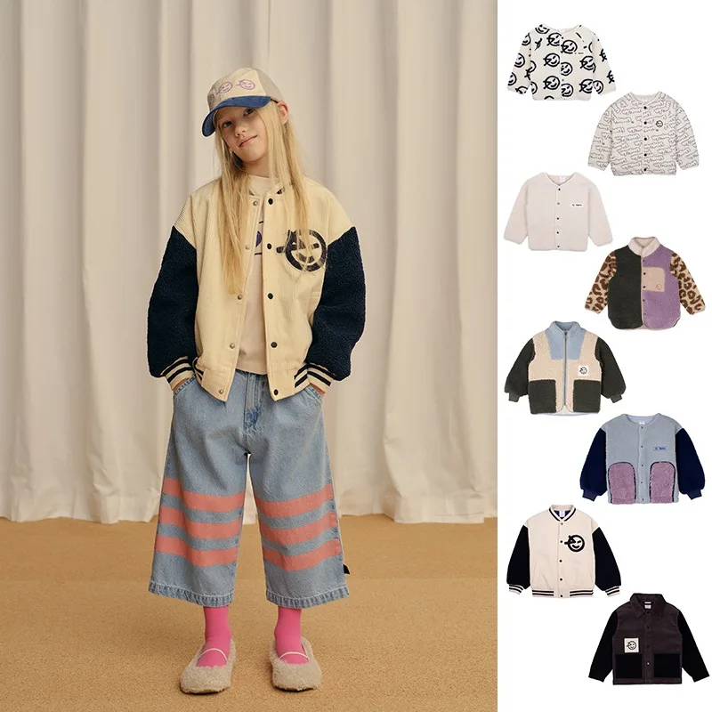 Children's Jacket 2023 New Antumn Boys and Girls Fleece Hooded Coat Long Sleeve Cotton Jacket
Children's Jacket 2023 New Antumn Boys and Girls Fleece Hooded Coat Long Sleeve Cotton Jacket