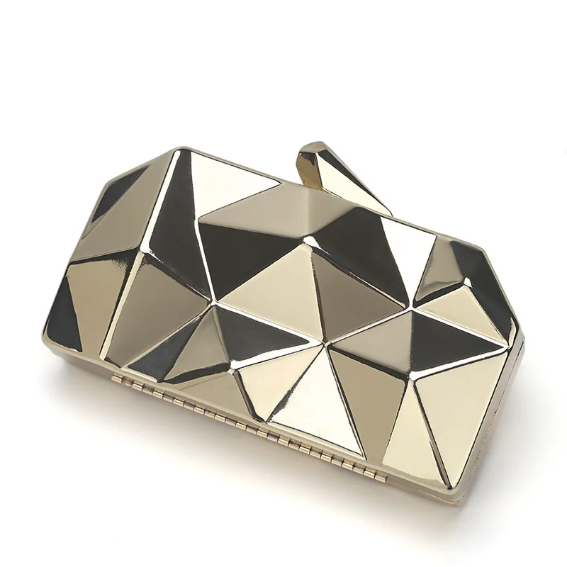 Gold Acrylic Box Geometric Evening Bag Clutch Bags Elegent Chain Women Handbag for Party Shoulder Bag for Wedding/Dating/Party
Gold Acrylic Box Geometric Evening Bag Clutch Bags Elegent Chain Women Handbag for Party Shoulder Bag for Wedding/Dating/Party