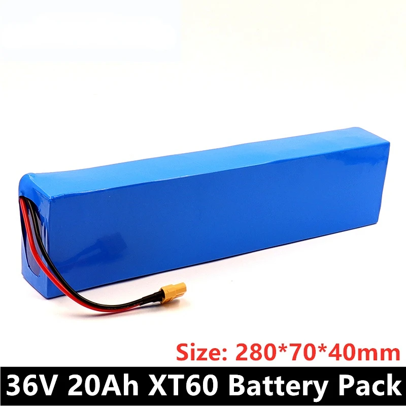 Аккумулятор 36 В 10S3P 20Ah XT60 42V 18650 комплект литий-ионный батарей, аккумулятор для электровелосипеда, электрического автомобиля, велосипеда, мотора, скутера 350W 500W + 20A BMS
Аккумулятор 36 В 10S3P 20Ah XT60 42V 18650 комплект литий-ионный батарей, аккумулятор для электровелосипеда, электрического автомобиля, велосипеда, мотора, скутера 350W 500W + 20A BMS