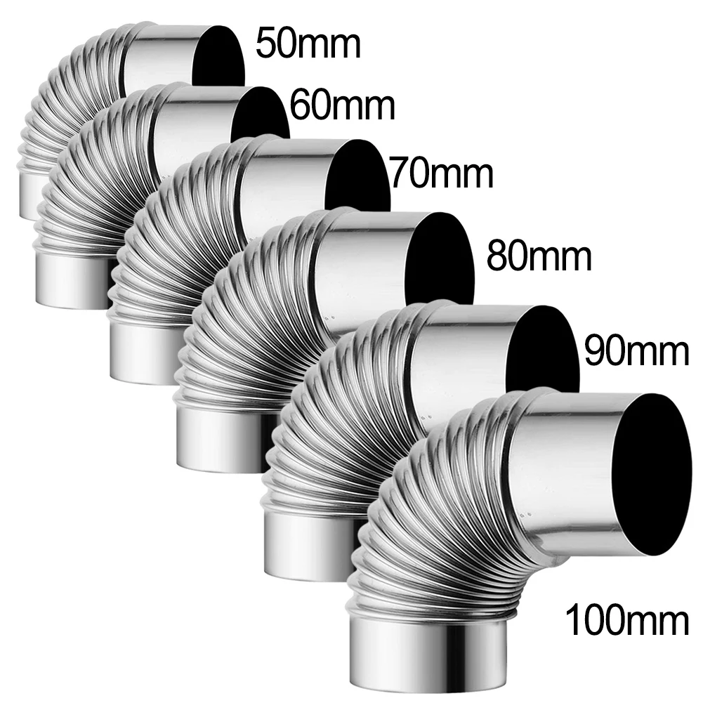 Stove Steel Flue Pipe Elbow Stainless Steel Exhaust Pipe Vents High Temperature Fireplaces Smokers Bbq Ventylations Stoves
Stove Steel Flue Pipe Elbow Stainless Steel Exhaust Pipe Vents High Temperature Fireplaces Smokers Bbq Ventylations Stoves