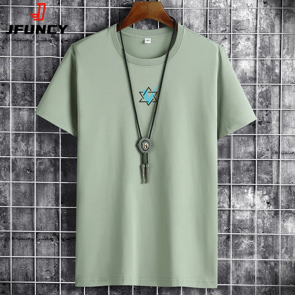 JFUNCY Men's Short Sleeve Tee Shirts 2023 Summer Men Cotton T-shirt Fashion Male Tshirt Casual Tops Oversized Man T Shirt
JFUNCY Men's Short Sleeve Tee Shirts 2023 Summer Men Cotton T-shirt Fashion Male Tshirt Casual Tops Oversized Man T Shirt