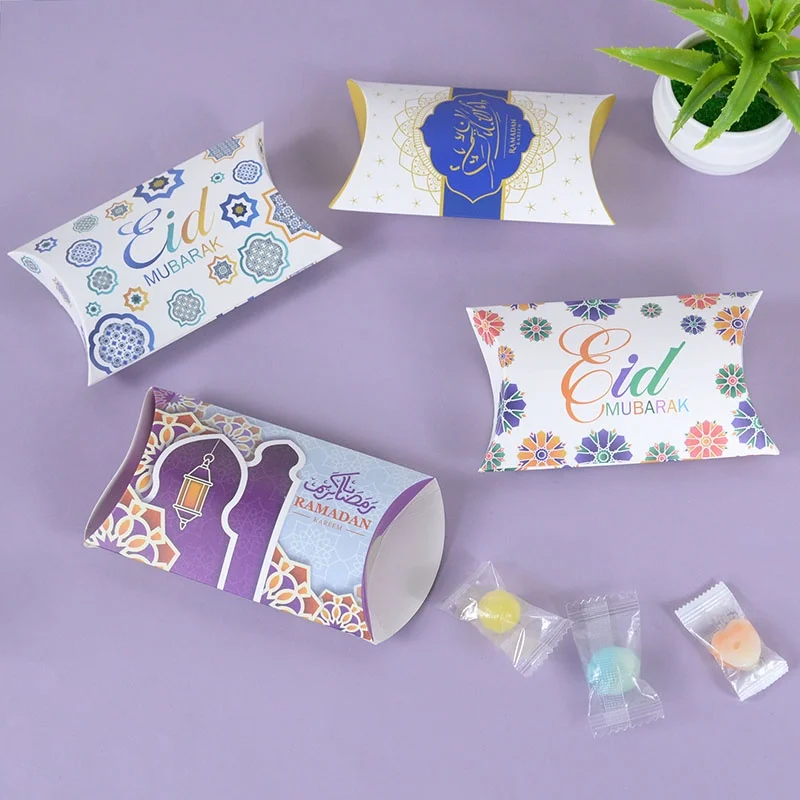10Pcs Eid Mubarak Five Star Gift Boxes Cookie Candy Packing Box Bag Islam Muslim Baking Wrapper Party Decoration Supplies 
10Pcs Eid Mubarak Five Star Gift Boxes Cookie Candy Packing Box Bag Islam Muslim Baking Wrapper Party Decoration Supplies