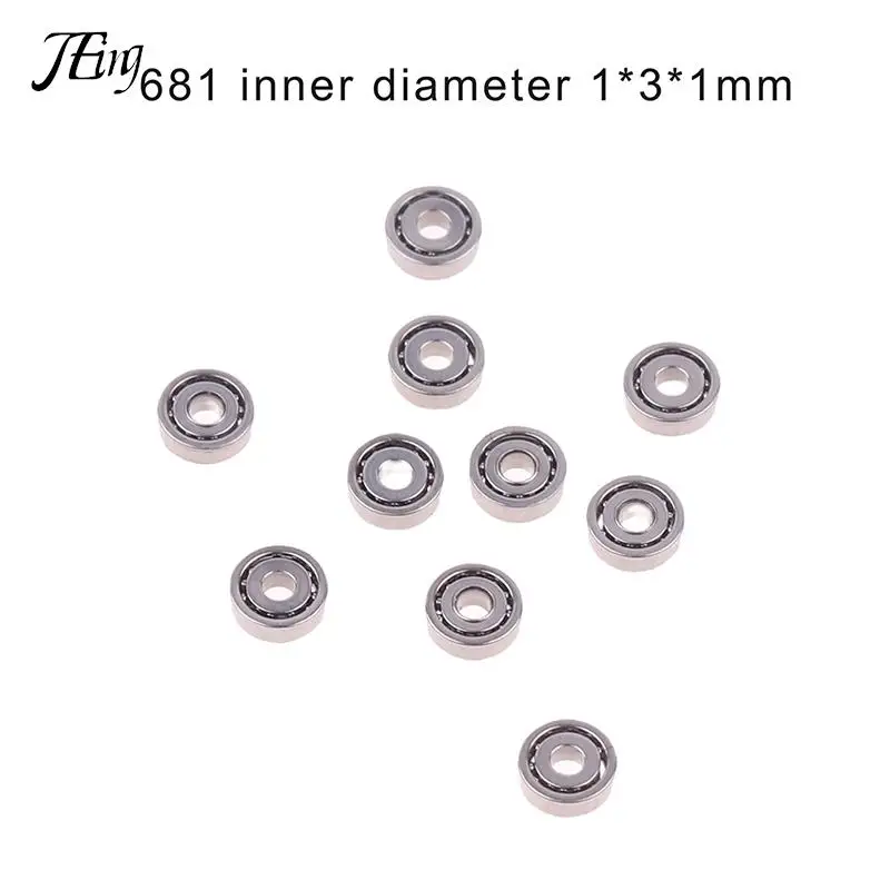 10pcs 681 1*3*1mm Bearing shielded deep groove ball bearings Miniature Miniature Ball Bearings
10pcs 681 1*3*1mm Bearing shielded deep groove ball bearings Miniature Miniature Ball Bearings