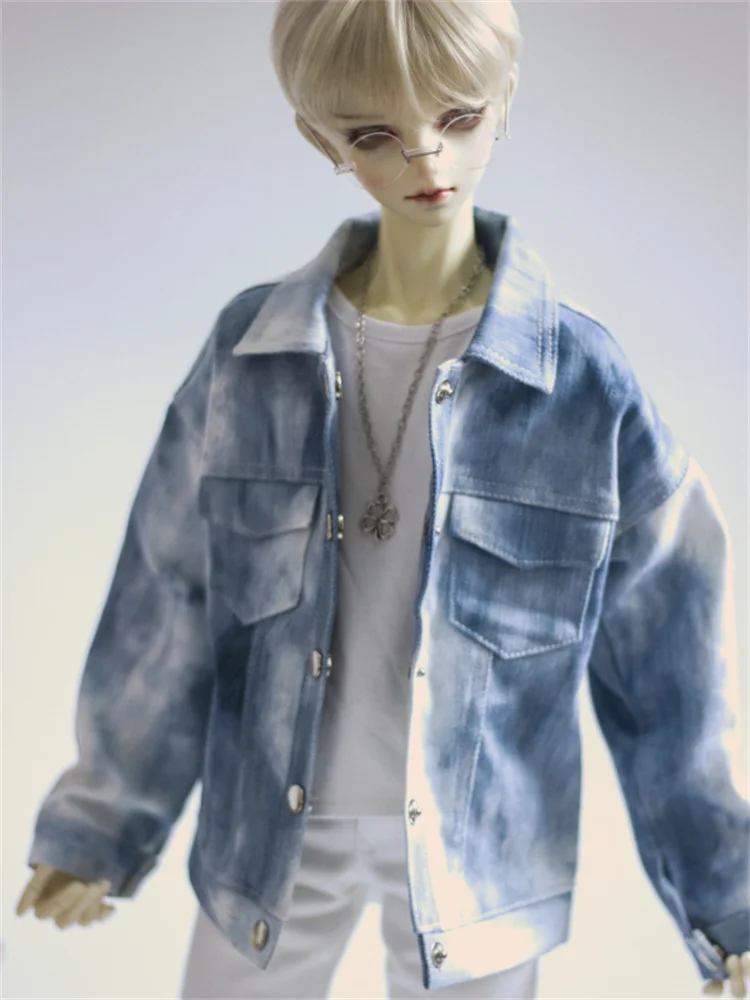 BJD denim coat for 1/3 1/4 uncle bjd sd10 msd doll casual jacket doll clothing accessories dress up doll gift diy clothes
BJD denim coat for 1/3 1/4 uncle bjd sd10 msd doll casual jacket doll clothing accessories dress up doll gift diy clothes