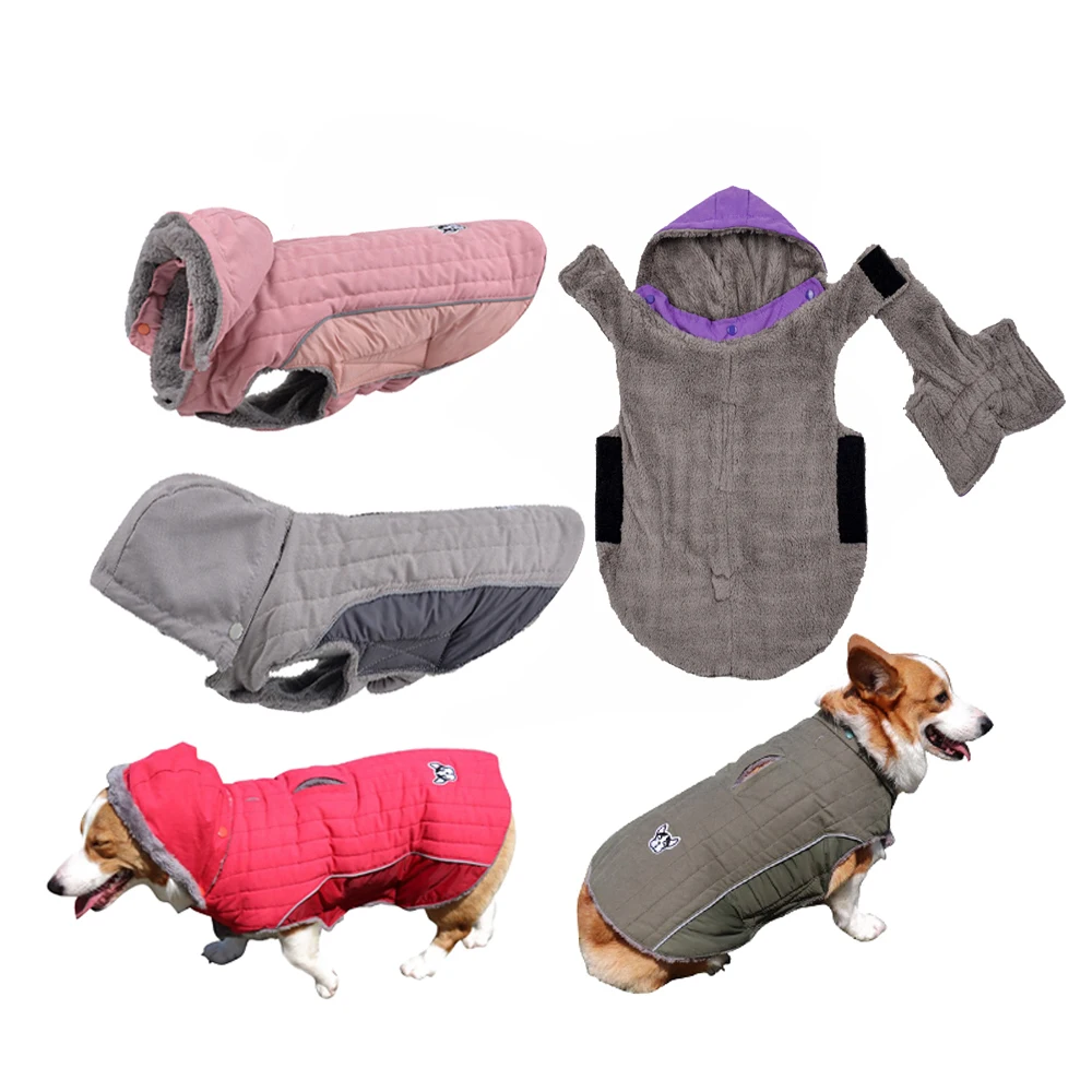 Пальто для собак, одежда со съемной шапкой, осенне-зимнее пальто для собак, толстая мягкая удобная зимняя куртка для собак для холодной пого...
Пальто для собак, одежда со съемной шапкой, осенне-зимнее пальто для собак, толстая мягкая удобная зимняя куртка для собак для холодной пого...