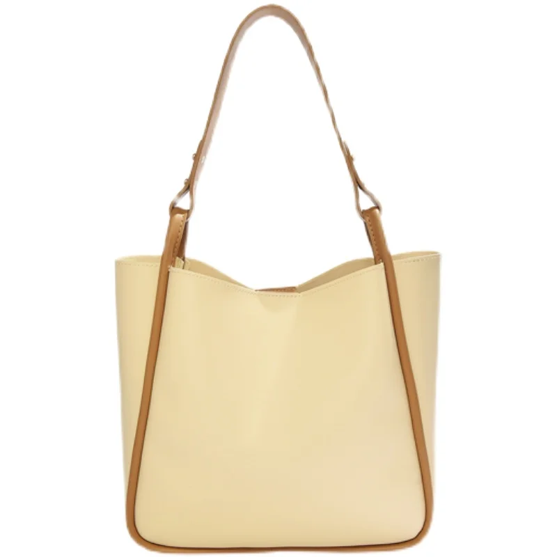 Elmsk 2022 Single Shoulder Tote Bag women's new Casual high-grade texture Bags Women's bag large capacity fashion Commuter Bag 
Elmsk 2022 Single Shoulder Tote Bag women's new Casual high-grade texture Bags Women's bag large capacity fashion Commuter Bag