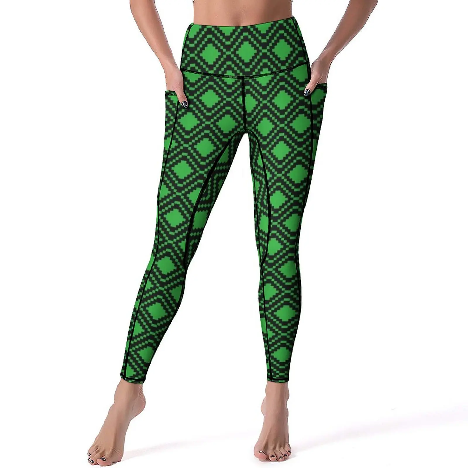 Green Nordic Lines Yoga Pants Sexy Retro Pixel Art Custom Leggings Push Up Workout Leggins Women Cute Stretchy Sports Tights
Green Nordic Lines Yoga Pants Sexy Retro Pixel Art Custom Leggings Push Up Workout Leggins Women Cute Stretchy Sports Tights