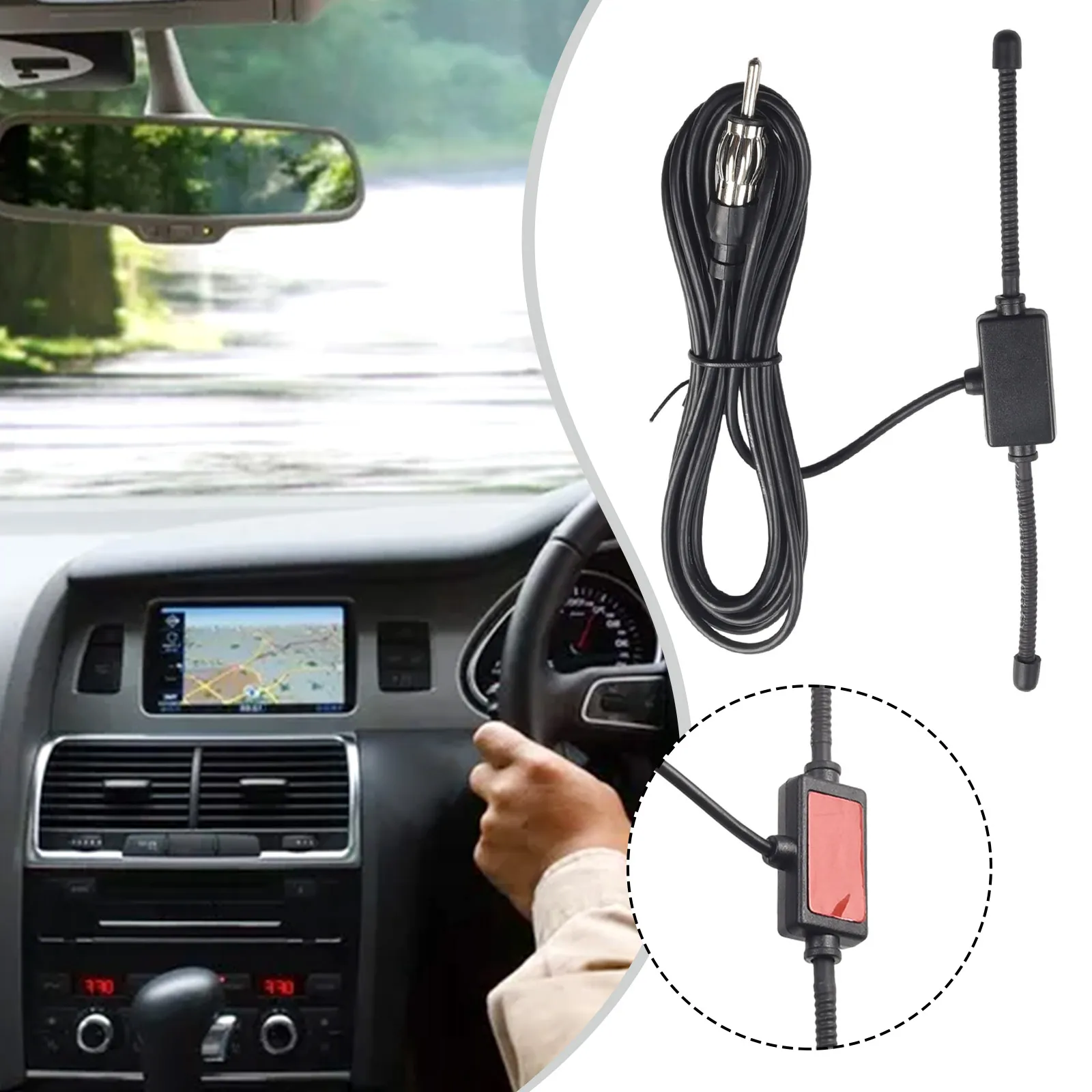 1pc Car Dipole Antenna Boat Stereo AM FM Glass Antenna Radio Antenna Car Windshield AM FM Radio Antenna Signal Amplifier
1pc Car Dipole Antenna Boat Stereo AM FM Glass Antenna Radio Antenna Car Windshield AM FM Radio Antenna Signal Amplifier