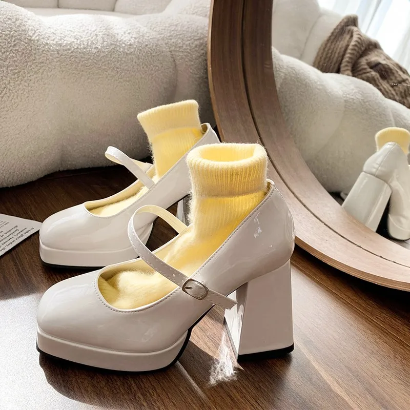 Platform Heels Peep Toe WOMEN Pumps Casual Zapatos De Mujer Tendencia Mary Jane Shoes Bridal Shoes for Women
Platform Heels Peep Toe WOMEN Pumps Casual Zapatos De Mujer Tendencia Mary Jane Shoes Bridal Shoes for Women