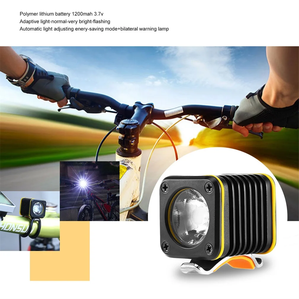 Strong Durable Enery-saving Square Shaped Automatic Adjustable 1 LED IPX6 Waterproof Bicycle Lights Set
Strong Durable Enery-saving Square Shaped Automatic Adjustable 1 LED IPX6 Waterproof Bicycle Lights Set