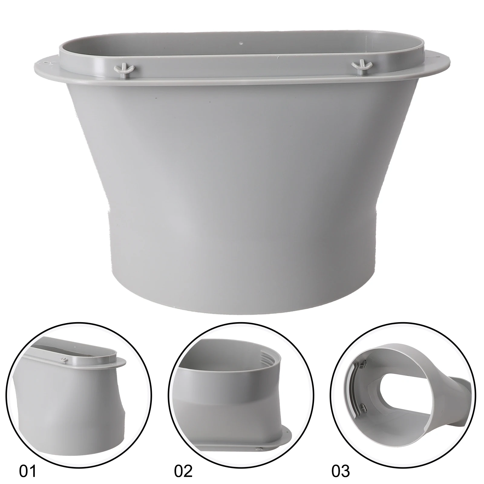 Exhaust Pipe Connection Mobile Air Conditioner Exhaust Connector Ventilation Pipe Portable Connector External Machine Interface
Exhaust Pipe Connection Mobile Air Conditioner Exhaust Connector Ventilation Pipe Portable Connector External Machine Interface