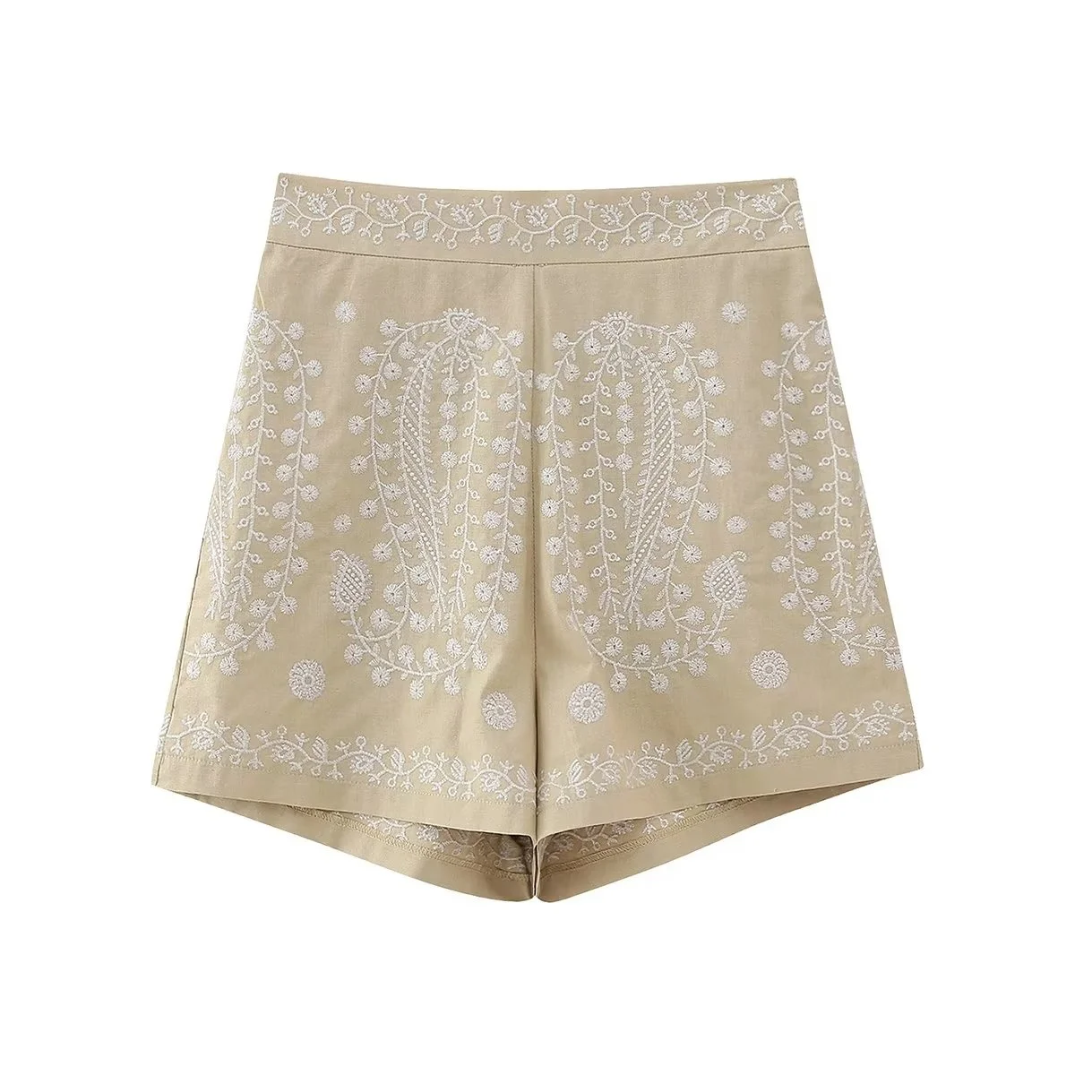 Khaki Embroidery Shorts Women Vinatge High-waist Shorts Hot Pants Chic Lady Female Clothing 2023 Summer New
Khaki Embroidery Shorts Women Vinatge High-waist Shorts Hot Pants Chic Lady Female Clothing 2023 Summer New