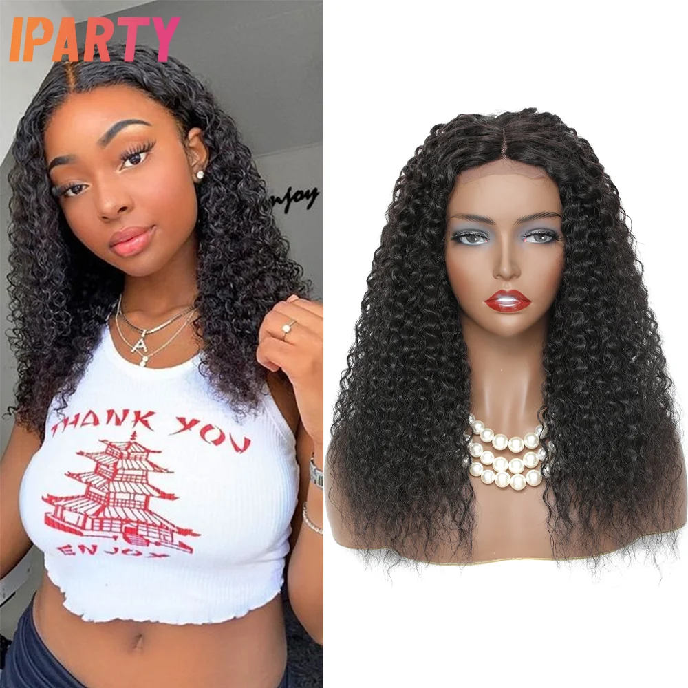 Iparty New Style Stylish Synthetic Machine Middle Part Wigs For Black Women 18 Inches Black Color Curly Wig Heat Resistant Daily
Iparty New Style Stylish Synthetic Machine Middle Part Wigs For Black Women 18 Inches Black Color Curly Wig Heat Resistant Daily