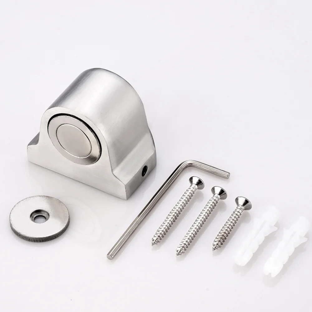 304 Stainless Steel Door Stop Strong Magnetic Door Top Door Stop Punch Hole Anti-collision Door Suction Mounting Accessories
304 Stainless Steel Door Stop Strong Magnetic Door Top Door Stop Punch Hole Anti-collision Door Suction Mounting Accessories