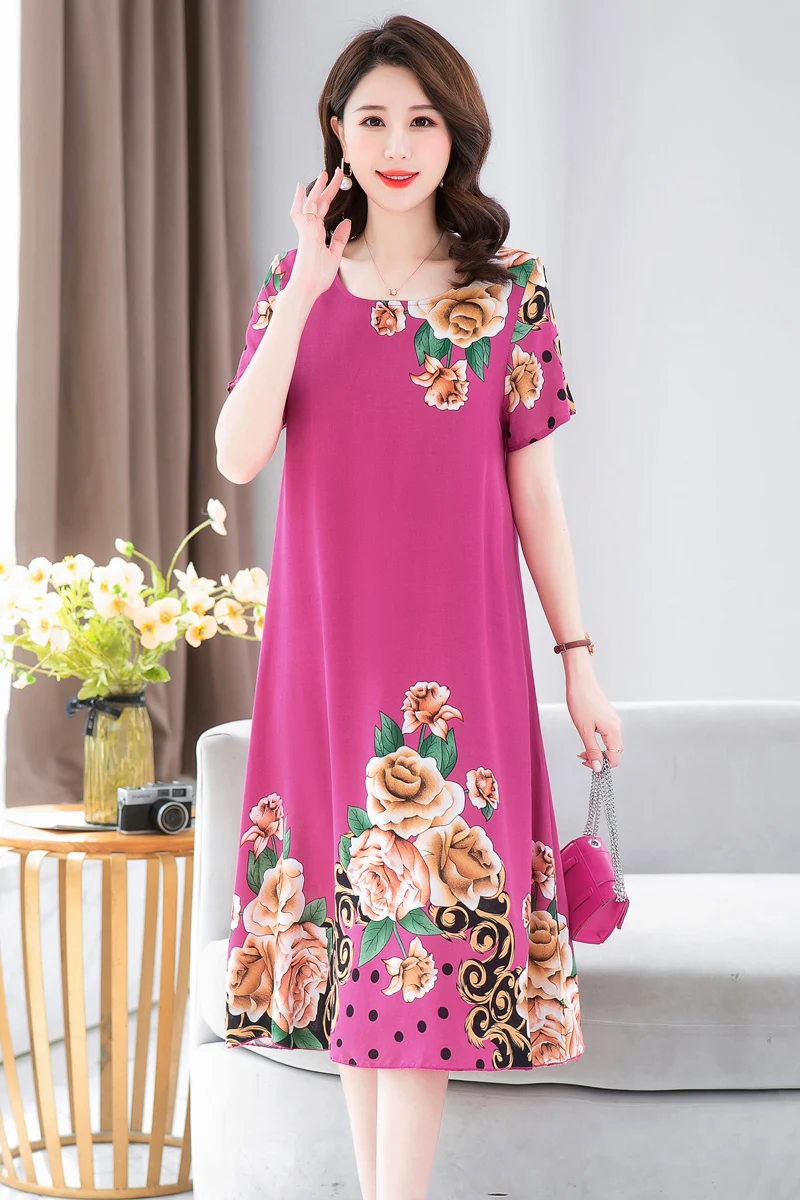 Beardon Summer Retro Loose O Neck Short Sleeve Ladies Elegant Casual Printed Long Ethnic Beach Dress 5XL 2022 New
Beardon Summer Retro Loose O Neck Short Sleeve Ladies Elegant Casual Printed Long Ethnic Beach Dress 5XL 2022 New