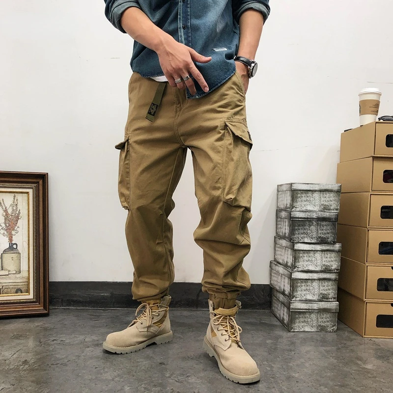Cotton Military Joggers Men Streetwear Tactical Pants Fashion With Belt Cargo Pants Army Trousers Harajuku Clothes
Cotton Military Joggers Men Streetwear Tactical Pants Fashion With Belt Cargo Pants Army Trousers Harajuku Clothes