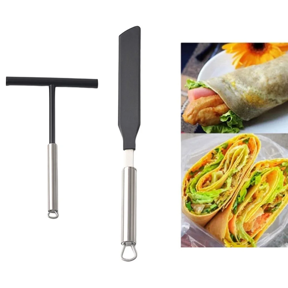 2PCS T Shape Crepe Maker Non-Stick Spreader Pancake Batter Spreader Stick Home Kitchen Bakeware DIY Pancake Tool
2PCS T Shape Crepe Maker Non-Stick Spreader Pancake Batter Spreader Stick Home Kitchen Bakeware DIY Pancake Tool