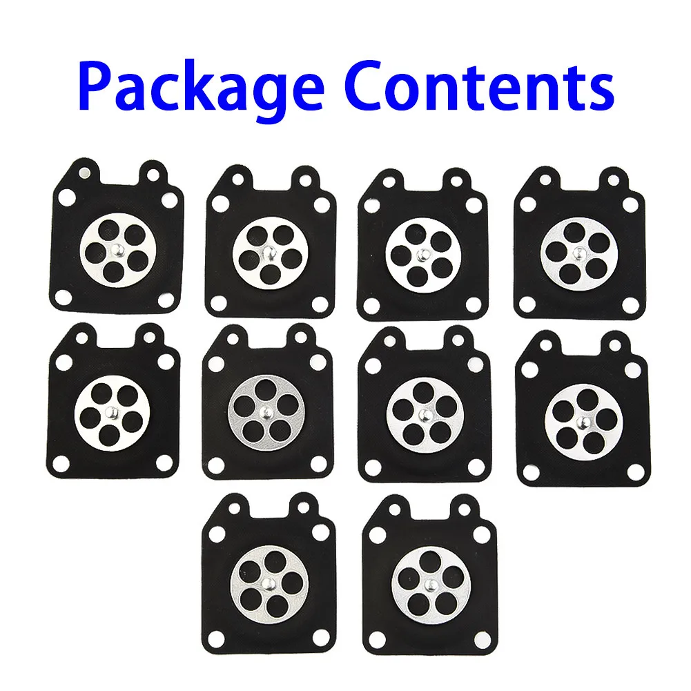 Rubber Carb Replacement Metering Diaphragm Repair Kit 10pcs Chainsaw For Walbro 95-526 95-526-9 95-526-9 Black Car
Rubber Carb Replacement Metering Diaphragm Repair Kit 10pcs Chainsaw For Walbro 95-526 95-526-9 95-526-9 Black Car