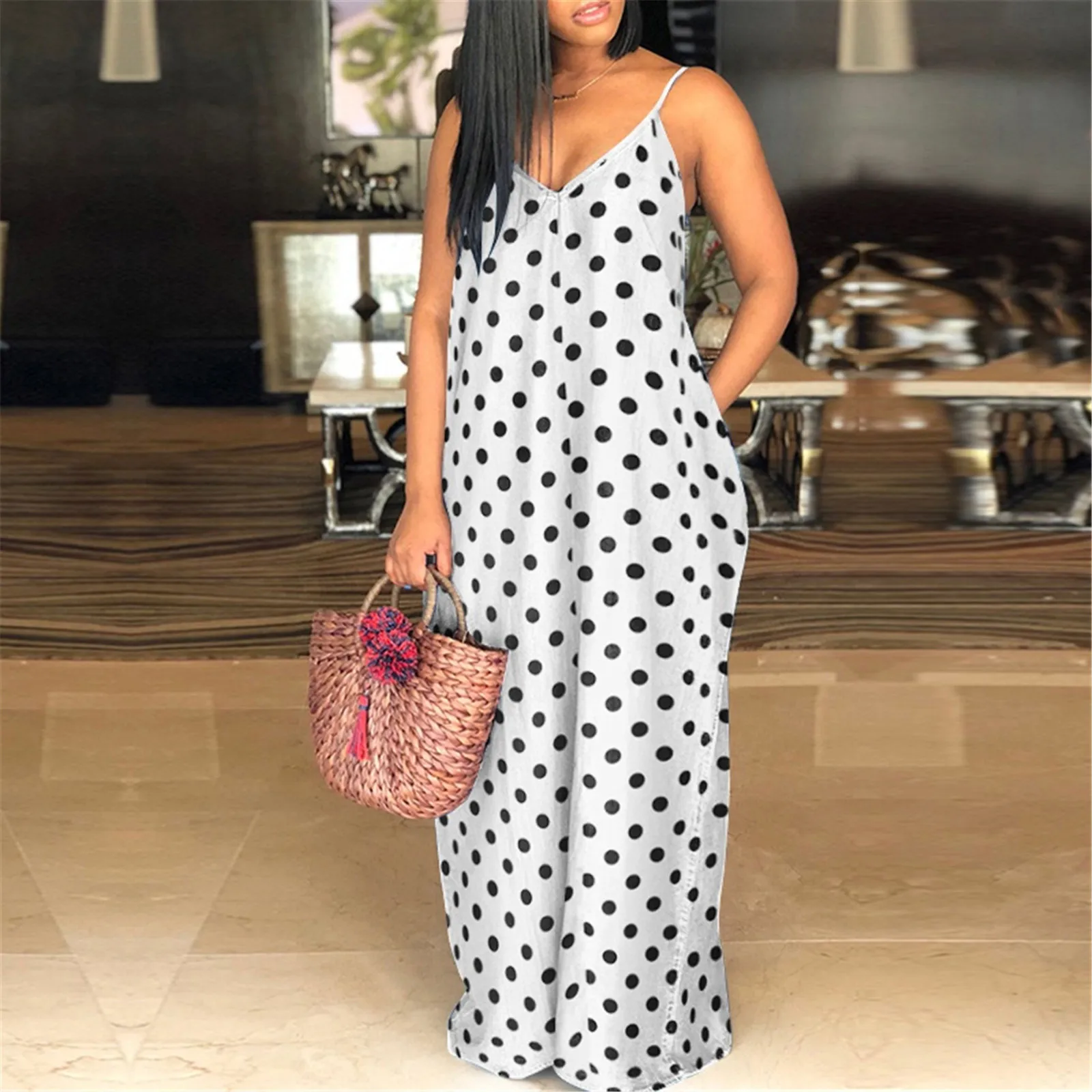 Women's Dress with Floral Pattern Dots Print Dress Y2k Elegant Long Dresses for Women Summer Pocket Sundresses Woman Clothes
Women's Dress with Floral Pattern Dots Print Dress Y2k Elegant Long Dresses for Women Summer Pocket Sundresses Woman Clothes