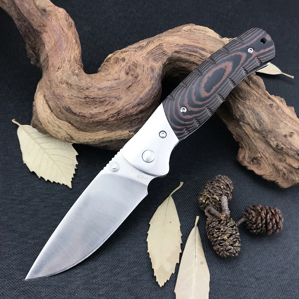 

BK Selkirk 835 Camping Outdoor Folding Knife Wilderness Hunting Cutting Fruit Knife Mikata Handle Flipper 440C Blade EDC Knives