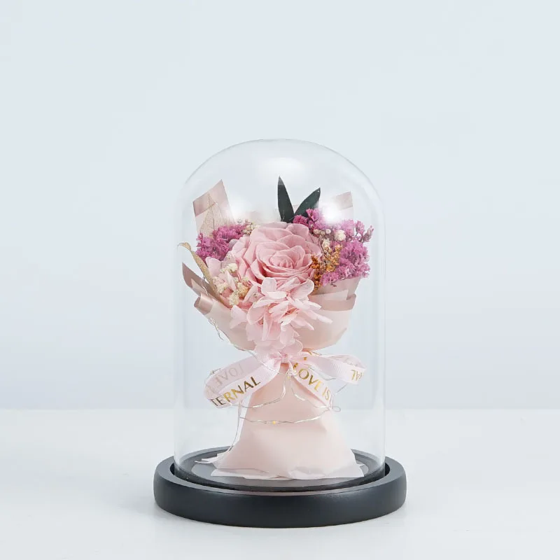 Christmas eternal rose dried flower bouquet gift box birthday gift to send girl friends girlfriends wedding gift with lamp
Christmas eternal rose dried flower bouquet gift box birthday gift to send girl friends girlfriends wedding gift with lamp