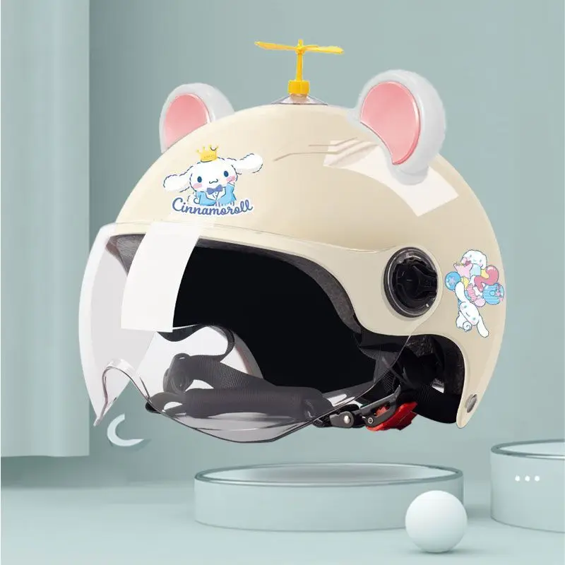 Шлем Sanrio аниме Kawaii Cinnamoroll, для электромобиля, мотоцикла, езды на велосипеде, яркость, яркость, безопасность, регулируемая защита
Шлем Sanrio аниме Kawaii Cinnamoroll, для электромобиля, мотоцикла, езды на велосипеде, яркость, яркость, безопасность, регулируемая защита
