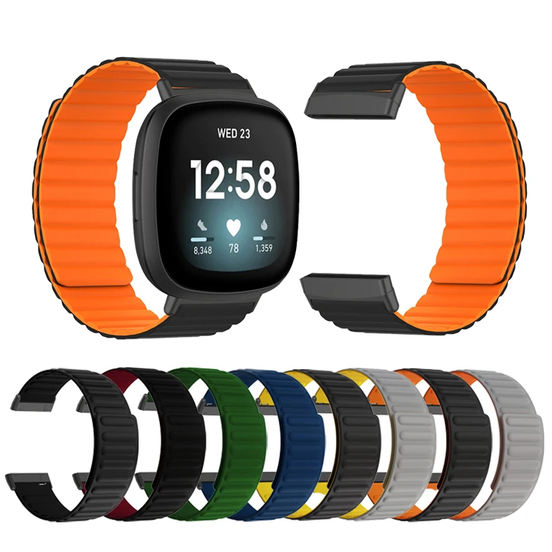 Ремешок для часов Fitbit Versa 4, магнитный силиконовый браслет, ремешок для часов, аксессуары, сменный ремешок для браслета fitbit sense 2
Ремешок для часов Fitbit Versa 4, магнитный силиконовый браслет, ремешок для часов, аксессуары, сменный ремешок для браслета fitbit sense 2