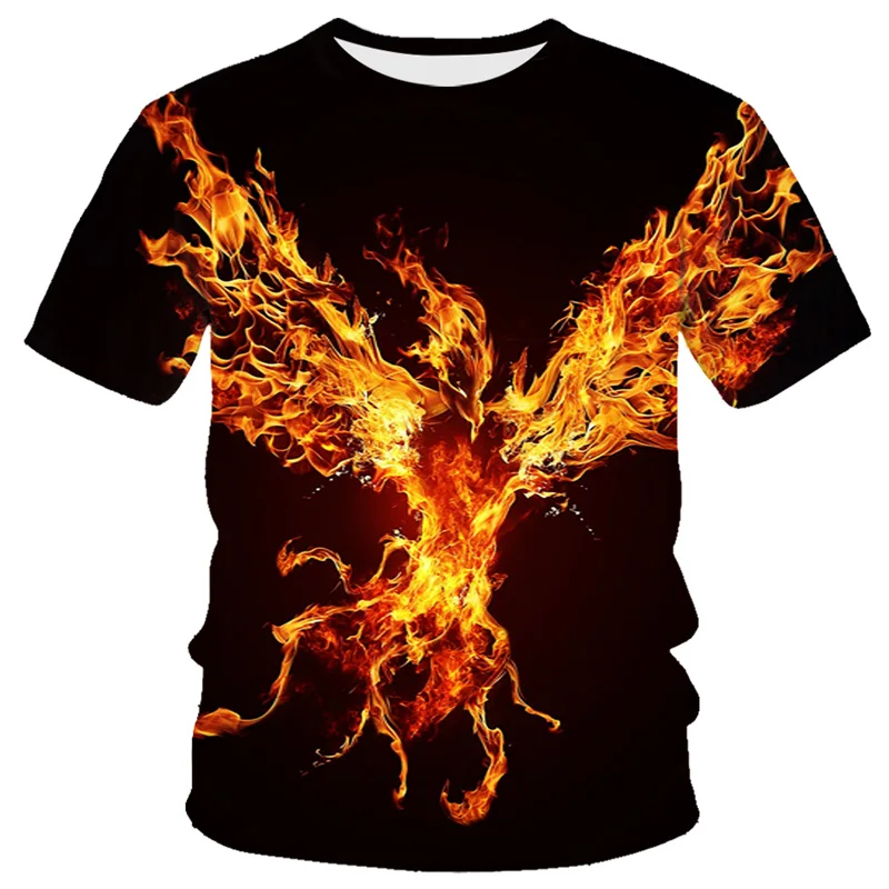 Fashion Summer Eagle And Flame Phoenix Animal 3d Printed T Shirt For Men's T Shirt O'neck Short Sleeve Oversized T-shirt Top Hot
Fashion Summer Eagle And Flame Phoenix Animal 3d Printed T Shirt For Men's T Shirt O'neck Short Sleeve Oversized T-shirt Top Hot