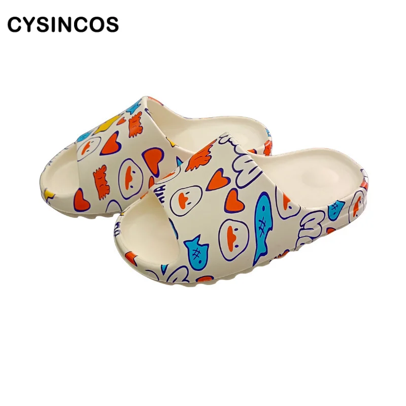 Women Men Summer Slippers Sandals Beach Slides Flip Flops Cartoon Cute Thick Soled Boys Girls Unisex House Home Bathroom Shoes
Women Men Summer Slippers Sandals Beach Slides Flip Flops Cartoon Cute Thick Soled Boys Girls Unisex House Home Bathroom Shoes