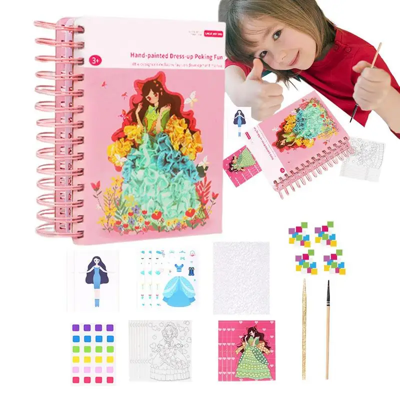 Princess Dress Up Coloring Book Watercolor Painting Book DIY Craft Kit Princess Dress Up Coloring Sticker Book With Watercolor
Princess Dress Up Coloring Book Watercolor Painting Book DIY Craft Kit Princess Dress Up Coloring Sticker Book With Watercolor