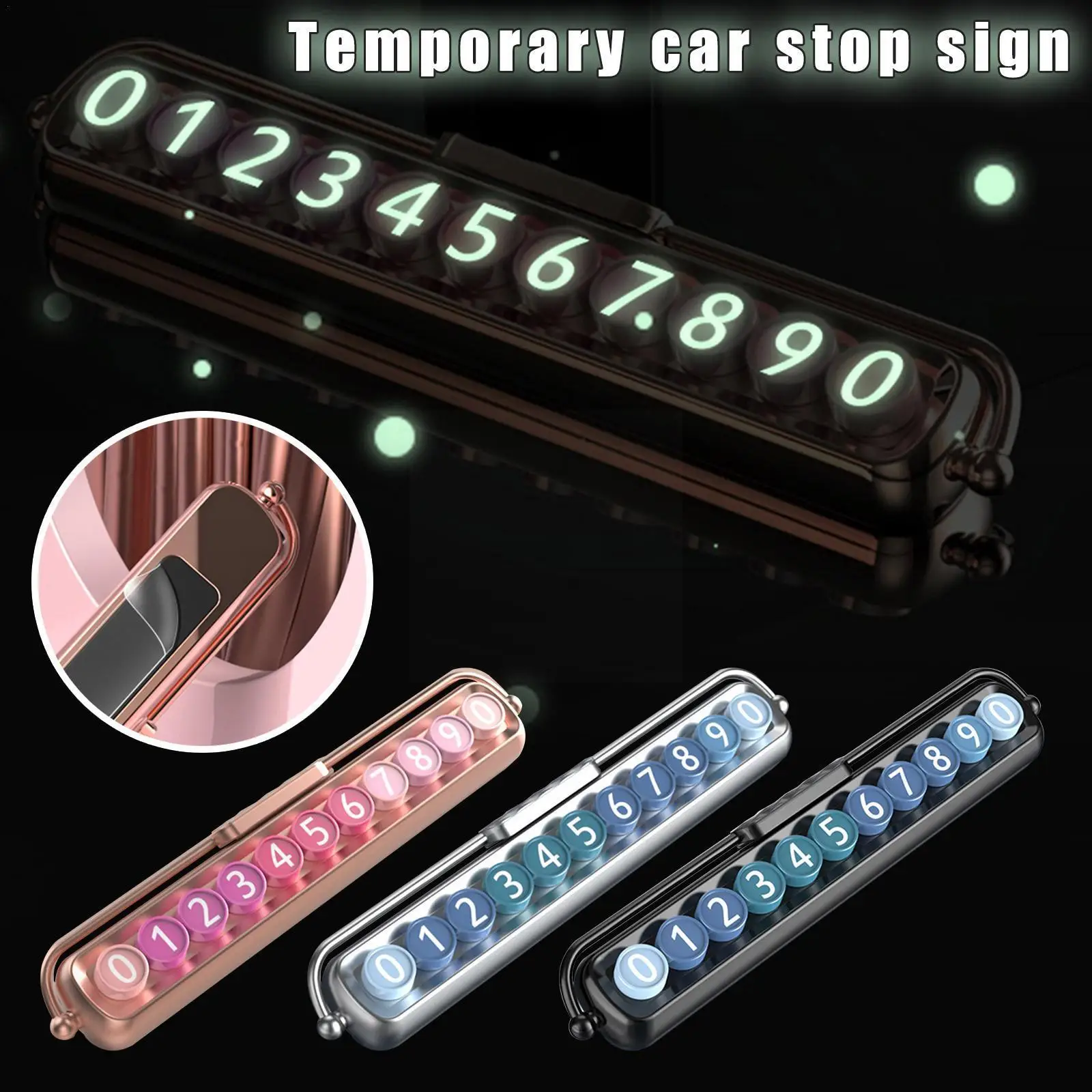 Hidden Luminous Car Phone Number Plate Car Sticker Night Light Phone Number In The Car For Car Styling Temporary Parking Ca D1W6
Hidden Luminous Car Phone Number Plate Car Sticker Night Light Phone Number In The Car For Car Styling Temporary Parking Ca D1W6