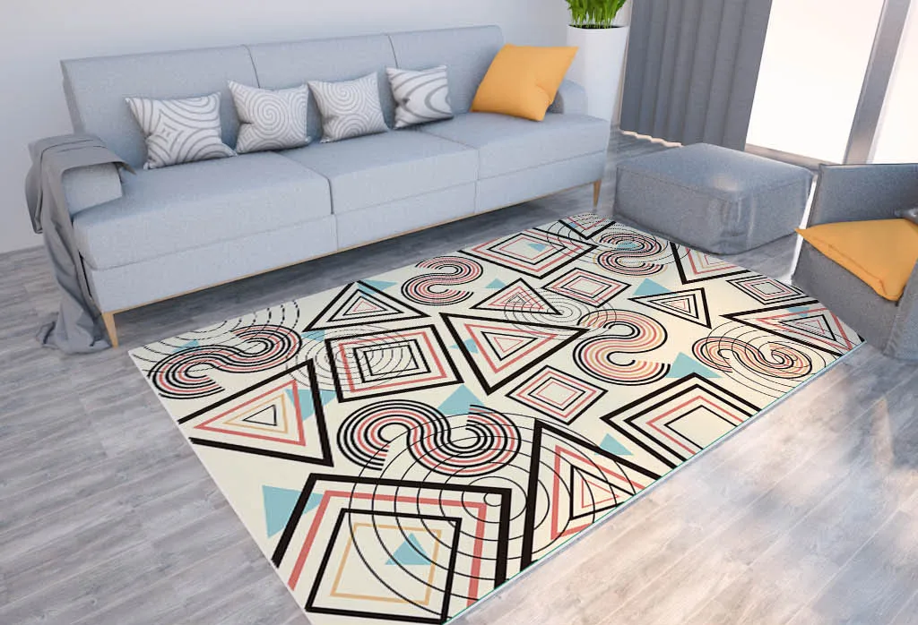 Cartoon Pattern Geometric Line Print Rug Living Room Bedroom Rug Modern Home Decor Rug
Cartoon Pattern Geometric Line Print Rug Living Room Bedroom Rug Modern Home Decor Rug