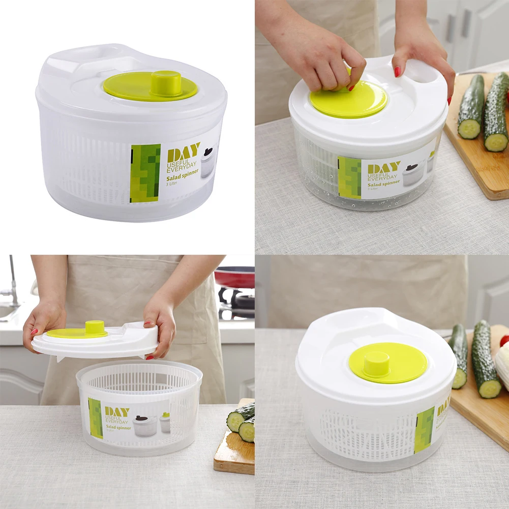 Salad Spinner Lettuce Dryer Manual Vegetable Drainer Crisper Strainer For Cabbage Washing Drying Food Processors
Salad Spinner Lettuce Dryer Manual Vegetable Drainer Crisper Strainer For Cabbage Washing Drying Food Processors