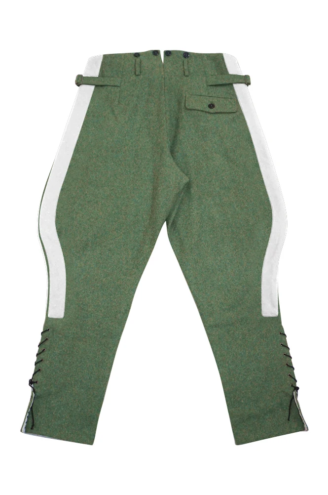 GUWB-A063 WWII German Heer officer field grey wool Breeches
GUWB-A063 WWII German Heer officer field grey wool Breeches