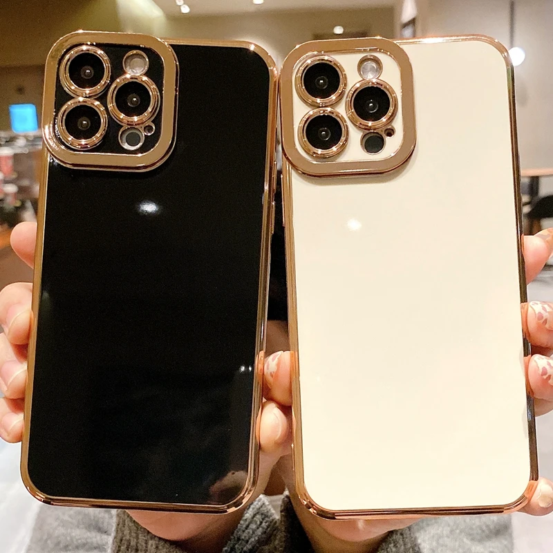 Soft Candy Electroplated Phone Case For iPhone 11 12 13 Pro Max XS X XR 7 8 Plus SE 2020 Shockproof Bumper Back Cover
Soft Candy Electroplated Phone Case For iPhone 11 12 13 Pro Max XS X XR 7 8 Plus SE 2020 Shockproof Bumper Back Cover