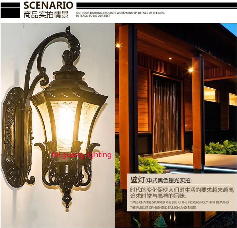waterproof wall Outdoor garden balcony lights wall pillar European garden corridor lighting outdoor door wall hanging lamps
waterproof wall Outdoor garden balcony lights wall pillar European garden corridor lighting outdoor door wall hanging lamps