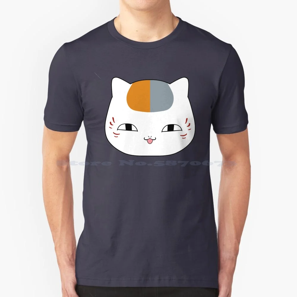 Футболка Nyanko Sensei футболка из 100% хлопка Madara с изображением милой кошки Shoujo natsum