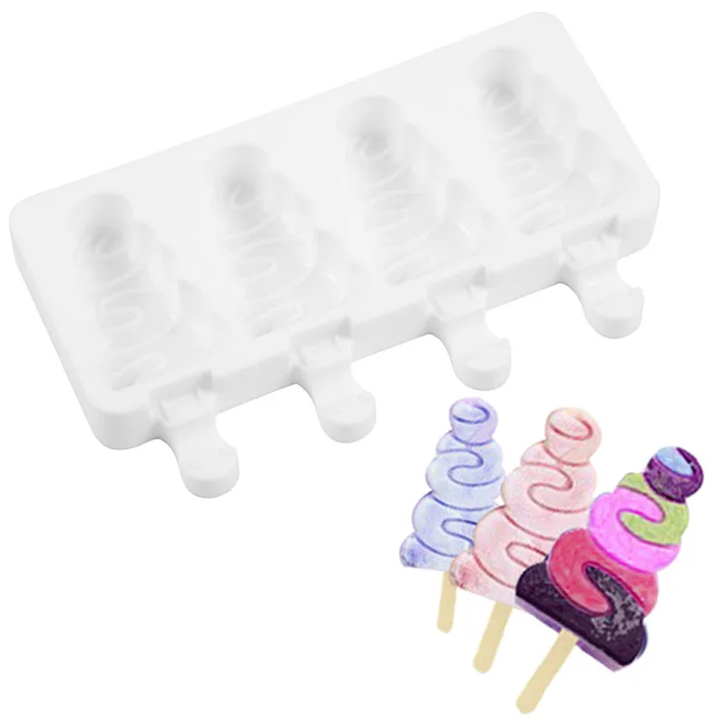 4 Cavities Christmas Tree Ice Cream Silicone Mold Popsicle Ice Cube Tray Pudding Chocolate Mold Gifts Kitchen Tool Ice Maker
4 Cavities Christmas Tree Ice Cream Silicone Mold Popsicle Ice Cube Tray Pudding Chocolate Mold Gifts Kitchen Tool Ice Maker