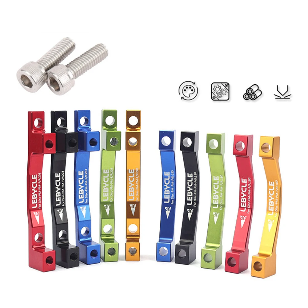 Bike Disc Brake Adapter For 160mm Post Fork Mount To 180/203 Mm Rotor MTB Road Mountain Bicycle Disc Brake Adapter Parts New
Bike Disc Brake Adapter For 160mm Post Fork Mount To 180/203 Mm Rotor MTB Road Mountain Bicycle Disc Brake Adapter Parts New