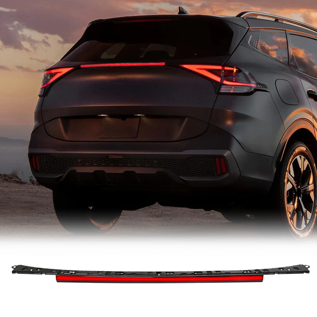 Задний фонарь для Kia Sportage 2022 2023, задний бампер, отражатель, запуск, анимация, тормоз, динамический сигнал поворота, лампа 12 В
Задний фонарь для Kia Sportage 2022 2023, задний бампер, отражатель, запуск, анимация, тормоз, динамический сигнал поворота, лампа 12 В