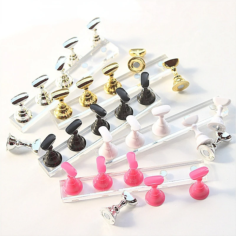5pcs Magnetic Nail Holder Practice Display Stand Acrylic Crystal Showing Shelf Nail Art Tool 9Colors Nail Polish Display Stand
5pcs Magnetic Nail Holder Practice Display Stand Acrylic Crystal Showing Shelf Nail Art Tool 9Colors Nail Polish Display Stand