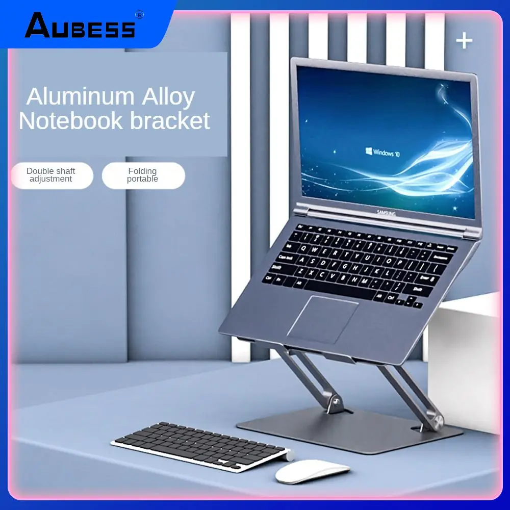 Silver/gray Computer Cooling Holder Non-slip Computer Bracket Portable Foldable Laptop Stand Computer Accessories Aluminum Alloy
Silver/gray Computer Cooling Holder Non-slip Computer Bracket Portable Foldable Laptop Stand Computer Accessories Aluminum Alloy