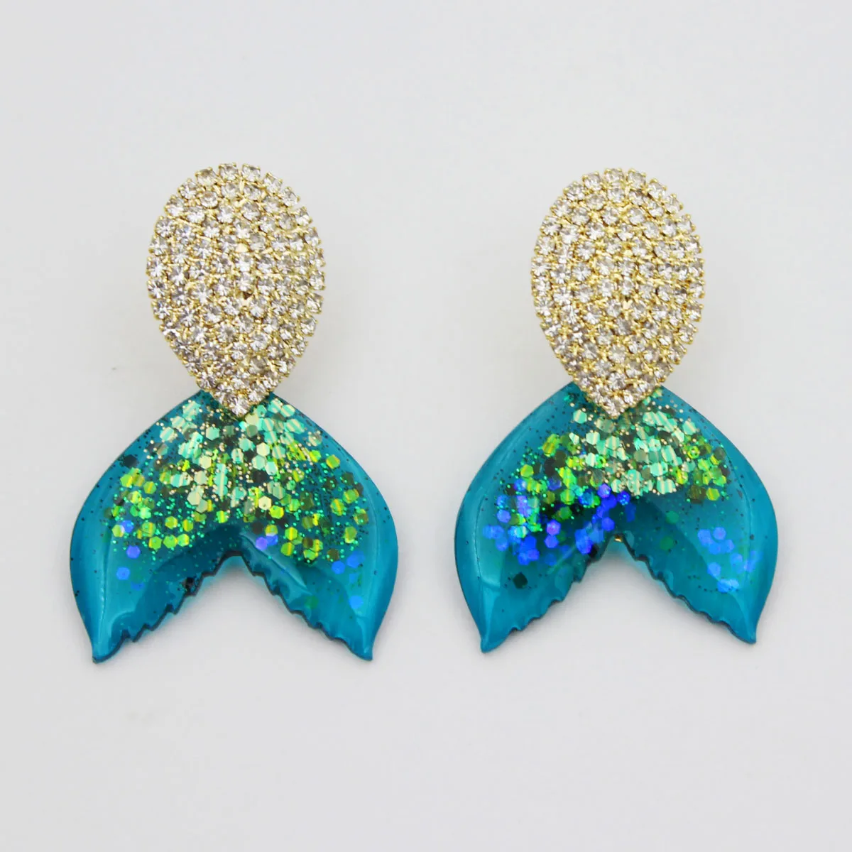Cute Mermaid Earrings for Women Girl Blue Green Fishtail Drop Earrings Summer Beach Vacation Jewelry Gift Friendship
Cute Mermaid Earrings for Women Girl Blue Green Fishtail Drop Earrings Summer Beach Vacation Jewelry Gift Friendship
