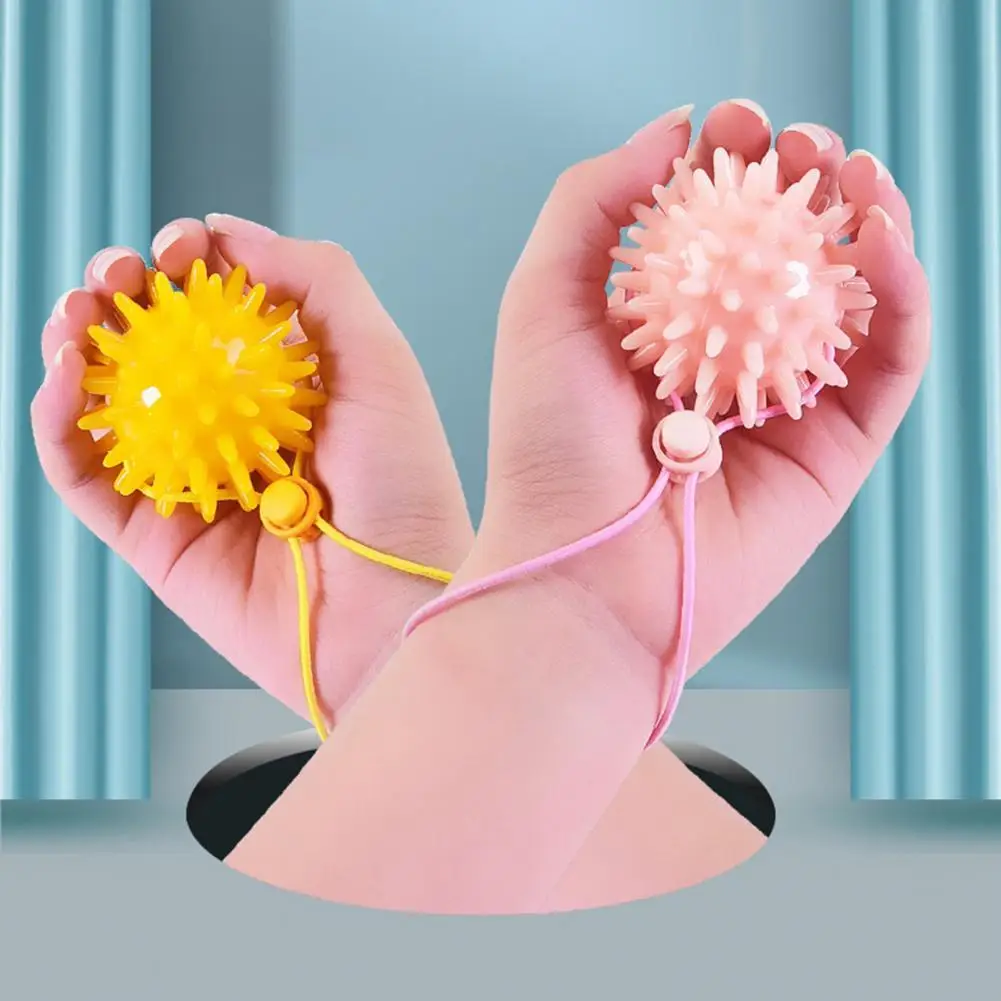 Practical Spike Massager Palm Massage Finger Training Waterproof Hand Grip Training Device Grip Strengthener
Practical Spike Massager Palm Massage Finger Training Waterproof Hand Grip Training Device Grip Strengthener
