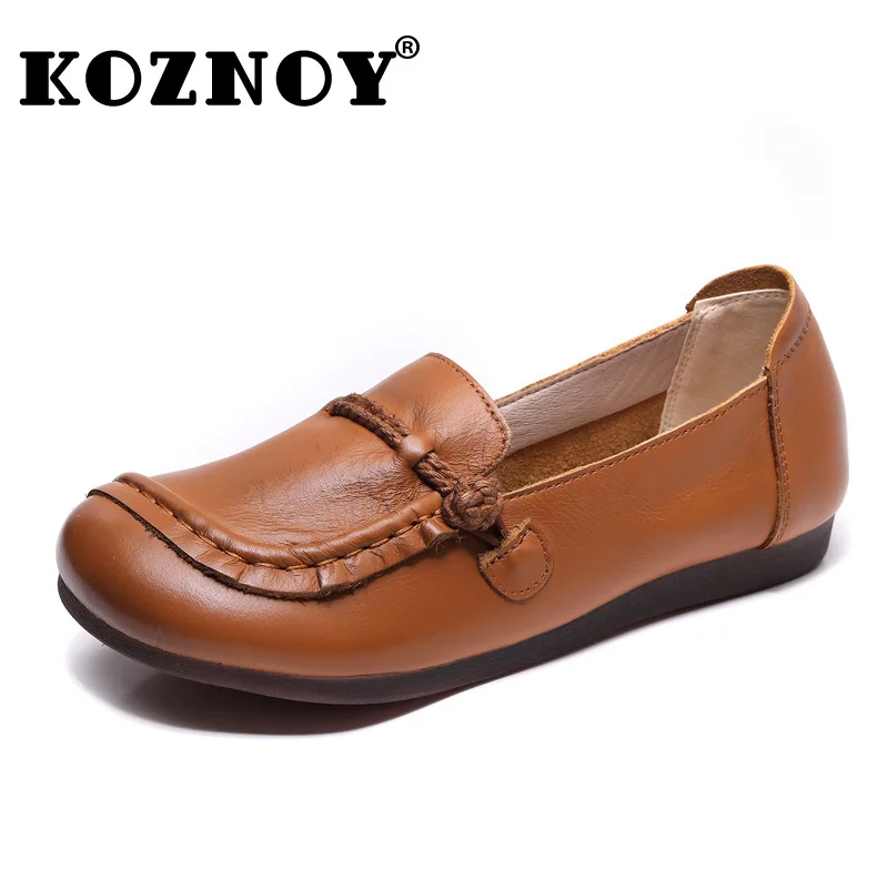 Koznoy Gile Vintage Woman 2cm Ethnic Sewing Genuine Leather Autumn Turned Over Comfy Leisure Soft Flats Oxford Coleseum Shoes
Koznoy Gile Vintage Woman 2cm Ethnic Sewing Genuine Leather Autumn Turned Over Comfy Leisure Soft Flats Oxford Coleseum Shoes