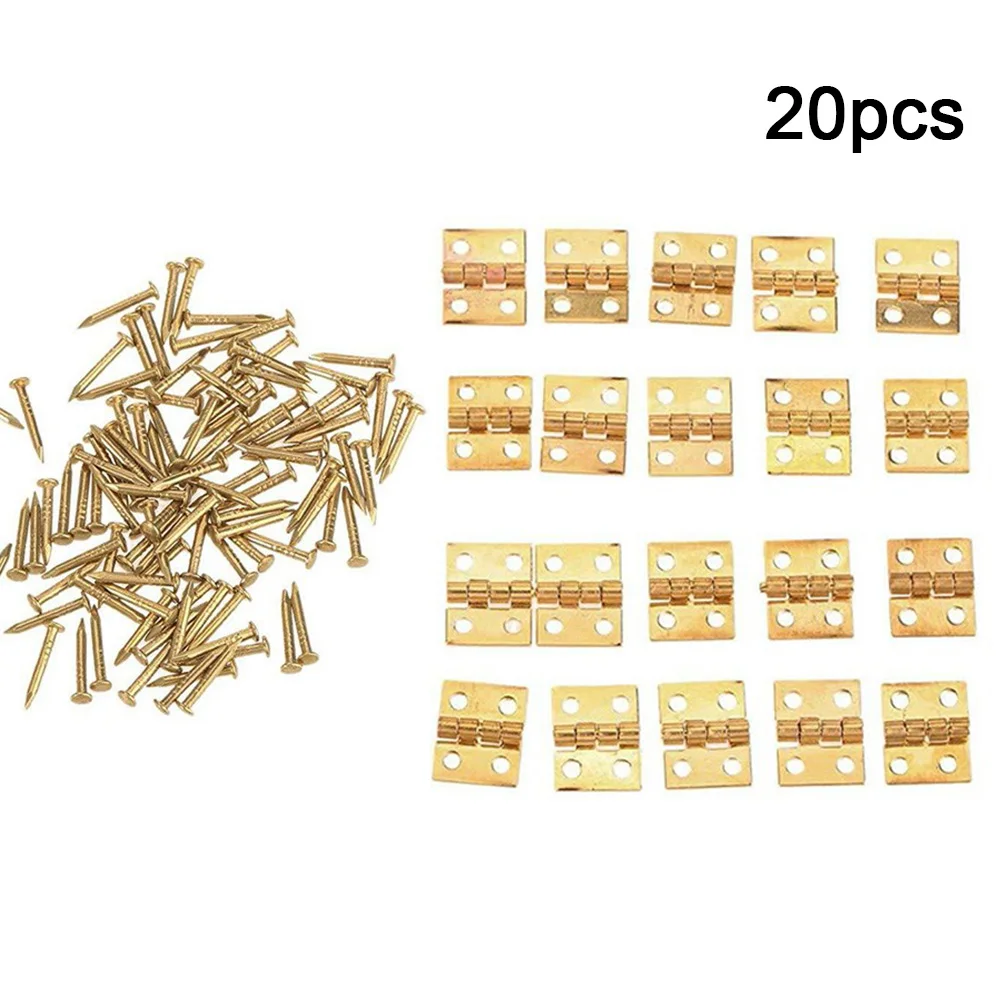 20PCS Hinges Suitable For Jewelry Boxes Tool Boxes Wine Boxes Copper Craft Boxes Gift Boxes Gold/Silver Hinges
20PCS Hinges Suitable For Jewelry Boxes Tool Boxes Wine Boxes Copper Craft Boxes Gift Boxes Gold/Silver Hinges