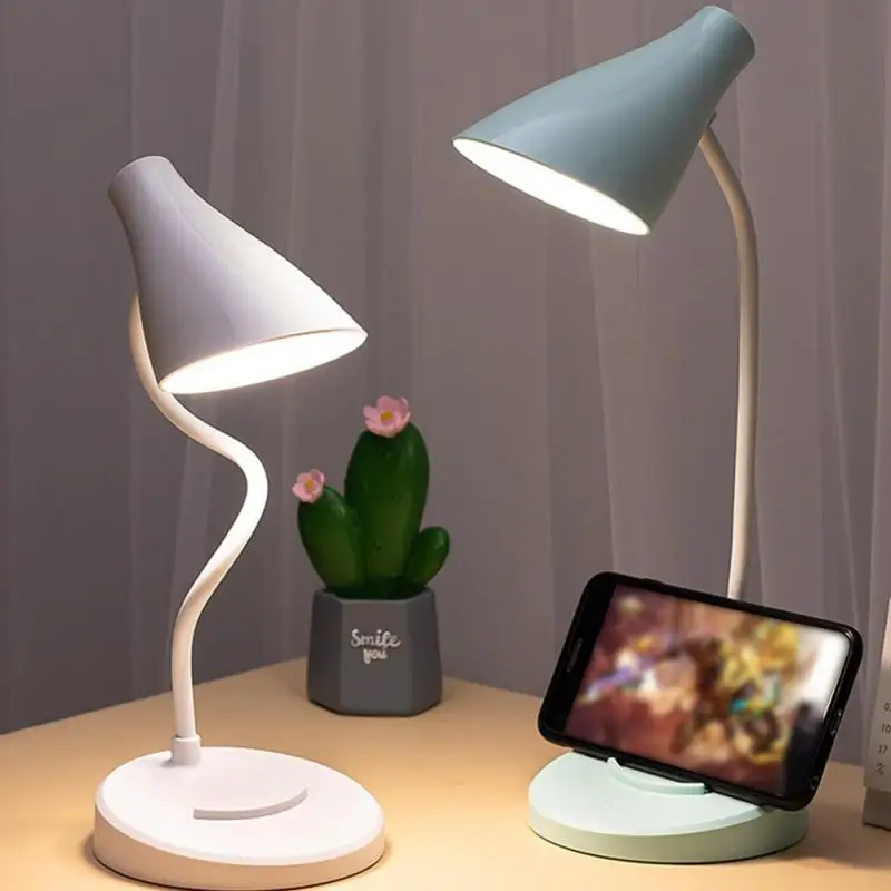 

Battery Powered Table Lamp 24 Lamp Beads For Study Table Reading Lamp Led Lamp Eye Protection Night Light 11.5x11.5x19cm 8w