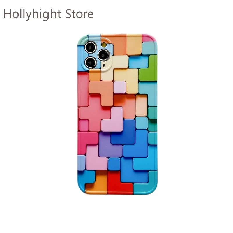 2022 Ins Colorful 3D Vision Block IPhone11/12Pro for IPhone Xsmax Case XR Case 7/8Plus Phone Cases
2022 Ins Colorful 3D Vision Block IPhone11/12Pro for IPhone Xsmax Case XR Case 7/8Plus Phone Cases